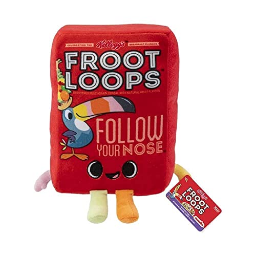 ファンコ FUNKO フィギュア 人形 アメリカ直輸入 Funko POP Plush: Kelloggs- Froot Loops Cereal Box Multicolor One Sizeファンコ FUNKO フィギュア 人形 アメリカ直輸入｜angelica