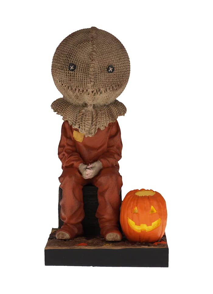 ボブルヘッド バブルヘッド 首振り人形 ボビンヘッド BOBBLEHEAD Royal Bobbles Trick 'R Treat Sam Sitting Collectible Bobblehead Statueボブルヘッド バブルヘッド 首振り人形 ボビンヘッド BOBBLEHEAD｜angelica