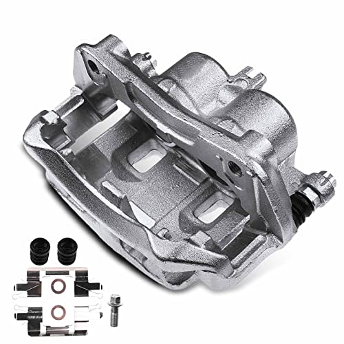A-Premium Rear Disc Brake Caliper Set For 2005-2012 Nissan Pathfinder V6 4.0L - Complete Assembly With Brackets & Hardware