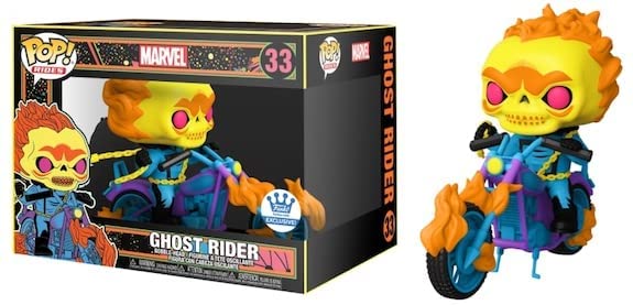 ファンコ FUNKO フィギュア 人形 アメリカ直輸入 Funko Pop! Marvel Black Light Vinyl Figure Collection MCU Glow Toy (Ghost Rider)ファンコ FUNKO フィギュア 人形 アメリカ直輸入|angelica
