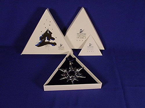 スワロフスキー 結晶 飾りつけ 飾りつけ SWAROVSKI Swarovski 1997 Christmas Star Ornamentスワロフスキー 結晶 飾りつけ 飾りつけ SWAROVSKI