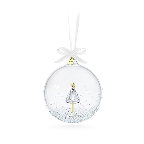 スワロフスキー 結晶 飾りつけ 飾りつけ SWAROVSKI SWAROVSKI Christmas Ornament, 2021 Annual Edition, Ball, Clear Crystalスワロフスキー 結晶 飾りつけ 飾りつけ SWAROVSKI