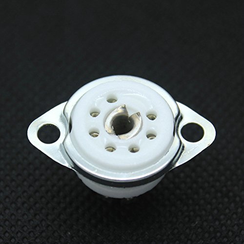 無意味さ管 ギター・軍事基地 アンプリファイアー 外国で インポート 1pcs 7pin Ceramic Vacuum Tube Sockets Valve Base B7g 6au6 Ef95 6c4 6x4無意味さ管 ギター・軍事基地 アンプリファイアー 外国で インポート