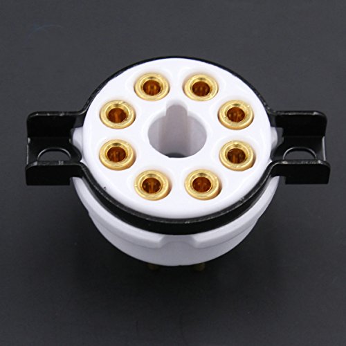 無意味さ管 ギター・軍事基地 アンプリファイアー 外国で インポート 8Pin EL38 6550 KT88 95Ceramic Gold Plated Tube Socket Valve Vacuum Tubes Sockets無意味さ管 ギター・軍事基地 アンプリファイアー 外国で インポート