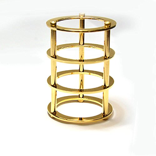 無意味さ管 ギター・軍事基地 アンプリファイアー 外国で インポート 43 x 40粍 Gold Vacuum Tube Guard Protector Cover Fr 12金7 12AT7 12AX7 Audio Amp無意味さ管 ギター・軍事基地 アンプリファイアー 外国で インポート