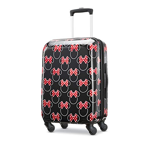 スーツケース キャリーバッグ ビジネスバッグ ビジネスリュック バッグ American Tourister Disney Hardside Luggage With Spinner Wheels Black White Red Minnie Mouse Head Sale 104 Off