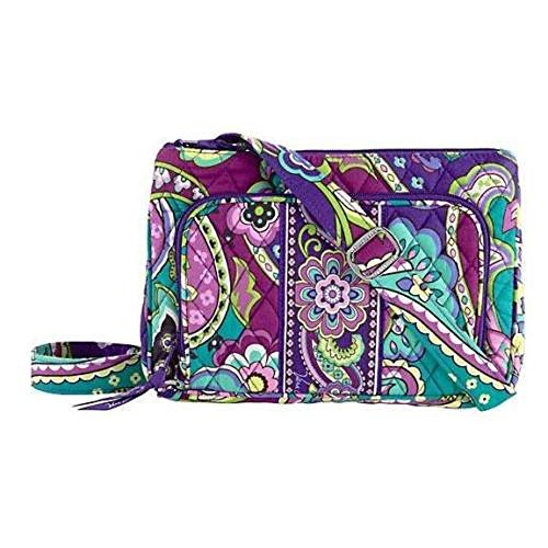 ヴェラブラッドリー ベラブラッドリー アメリカ フロリダ州マイアミ 日本未発売 14543-144 Vera Bradley Little Hipster with Solid Interiors (Heather with Purple Interior)ヴェラブラッドリー ベラブラッドリー アメリカ フロリダ州マイアミ 日本未発売 14543-144