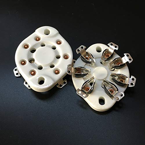 無意味さ管 ギター・軍事基地 アンプリファイアー 外国で インポート 100Pcs 7Pin Ceramic Vacuum Tube Sockets Valve Base for 1625 6C33 832 Audio Amp無意味さ管 ギター・軍事基地 アンプリファイアー 外国で インポート