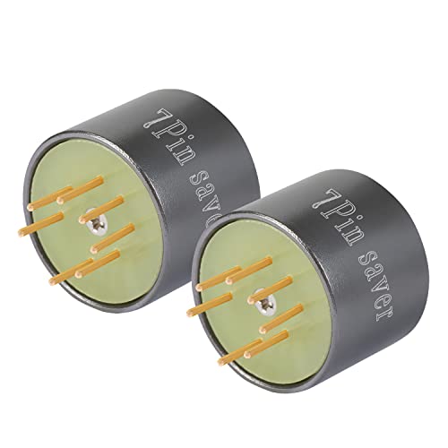 無意味さ管 ギター・軍事基地 アンプリファイアー 外国で インポート 2pcs Amptata Octal 7pin Tube Saver Ceramics 5654W 6J1 6J2 6J3 6J4 6J5 6K5 6AQ5 6X4 6Z4 6金6 EF95 EZ90 EAA91 EF91 6キーパー5 EC92 ECC91 Amplifier Vacuum Tube Protect Tube Pin Sock無意味さ管 ギター・軍事基地 アンプリファイアー 外国で インポート