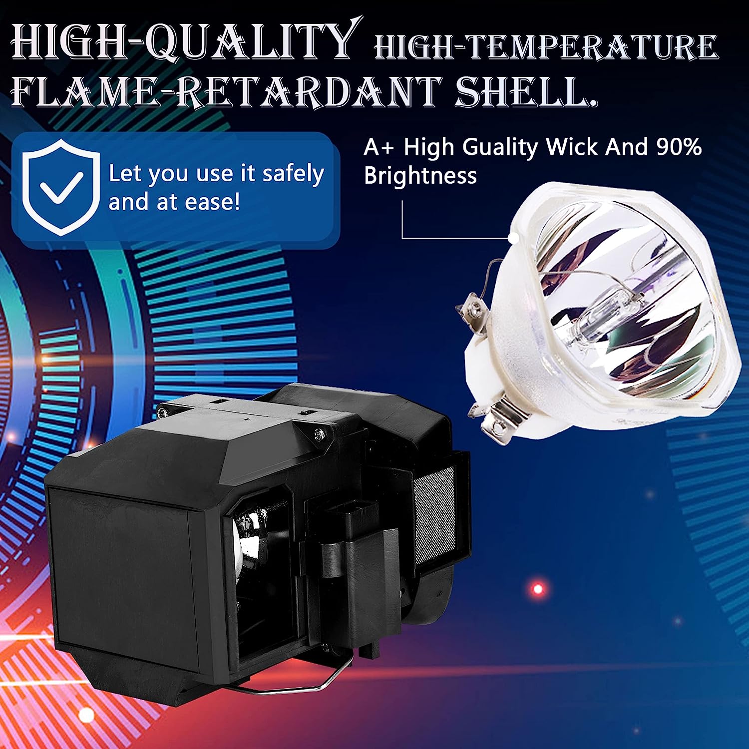 プロジェクターランプ ホームシアター テレビ 海外 輸入 【送料無料】Dankio ELPLP85 V13H010L85 Projector Lamp for Epson Powerlite Home Cinema HC3000 HC3100 HC3500 HC3600E HC3700 HC3900 TW6600 TW6プロジェクターランプ ホームシアター テレビ 海外 輸入