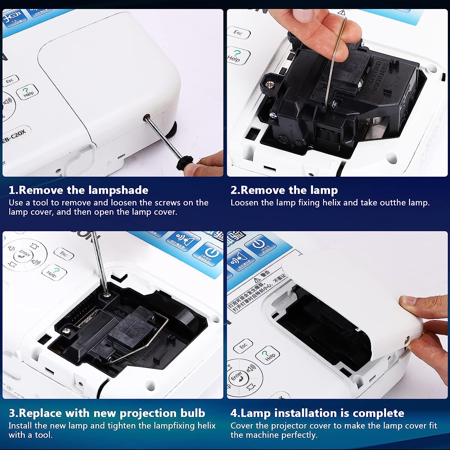 プロジェクターランプ ホームシアター テレビ 海外 輸入 【送料無料】Dankio ELPLP85 V13H010L85 Projector Lamp for Epson Powerlite Home Cinema HC3000 HC3100 HC3500 HC3600E HC3700 HC3900 TW6600 TW6プロジェクターランプ ホームシアター テレビ 海外 輸入
