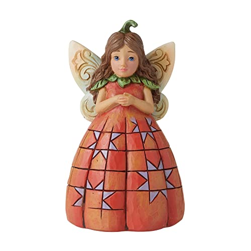 エネスコ Enesco 飾りつけ 室内装飾 外国で模範例 亜米利加 Enesco Jim Shore Pumpkin Fairy Figurine, 3.94インチ Hエネスコ Enesco 飾りつけ 室内装飾 外国で模範例 亜米利加