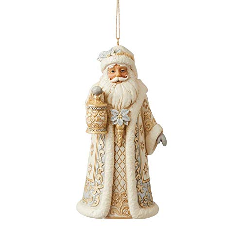 エネスコ Enesco 飾りつけ 室内装飾 外国でひな形 亜米利加 ENESCO Heartwood Creek by Jim Shore Holiday Lustre Santa Ho, one Size, 6009399エネスコ Enesco 飾りつけ 室内装飾 外国でひな形 亜米利加