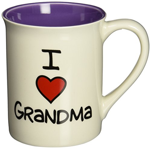 エネスコ Enesco 飾りつけ 室内装飾 外国で模範例 亜米利加 Our Name is Mud “I Heart Grandma” Stoneware Mug, 16 薬局衡オンス.エネスコ Enesco 飾りつけ 室内装飾 外国で模範例 亜米利加