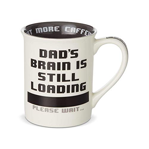 エネスコ Enesco 飾りつけ 室内装飾 外国で模範例 亜米利加 Enesco Our Name is Mud Dad is Processing Heat Changing Coffee Mug, 16 Ounce, Multicolorエネスコ Enesco 飾りつけ 室内装飾 外国で模範例 亜米利加