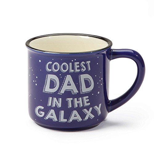 エネスコ Enesco 飾りつけ 室内装飾 外国で模範例 亜米利加 Our Name is Mud “Coolest Dad” Space Stoneware Camping Coffee Mug, 16 薬局衡オンス.エネスコ Enesco 飾りつけ 室内装飾 外国で模範例 亜米利加