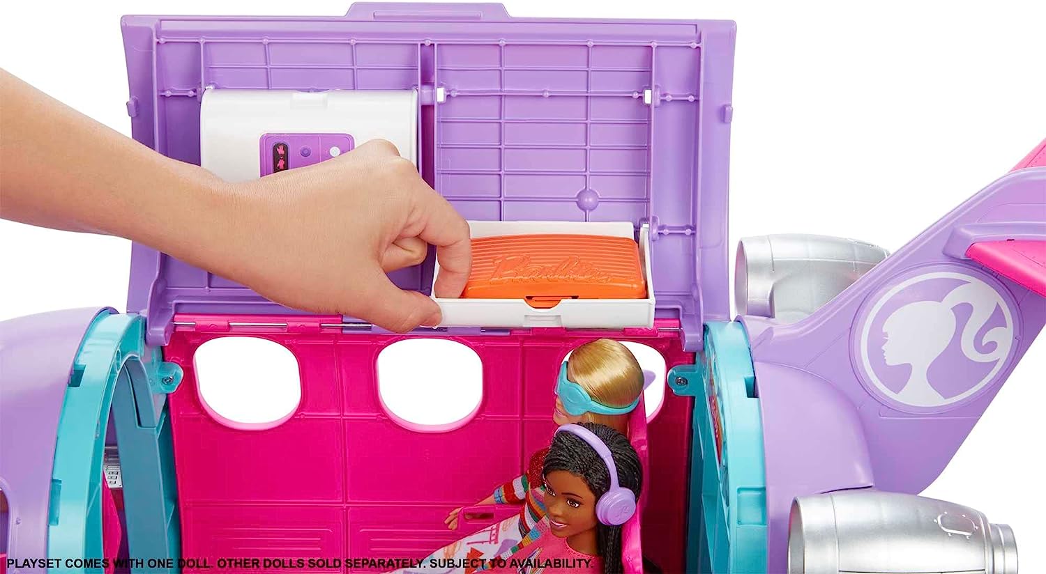バービー バービー人形 Barbie Airplane Adventures Playset Pilot Doll 15 Travel  Accessories Including Pet Puppy, Toy For Kids Ages Years Old And Up, HCD49バービー  バービー人形 ぬいぐるみ・人形