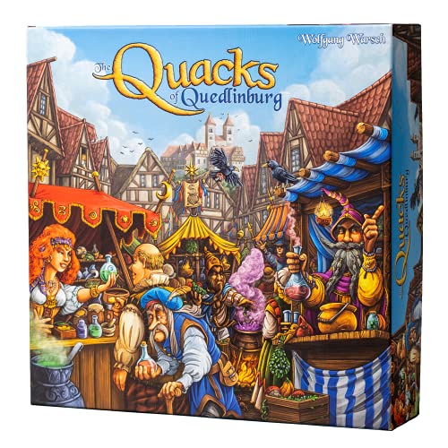 ゲーム盤取り組み 英語 亜米利加 外国で取り組み CMYK The Quacks of Quedlinburg - The Hit Game of Potions and Pushing Your Luckゲーム盤取り組み 英語 亜米利加 外国で取り組み