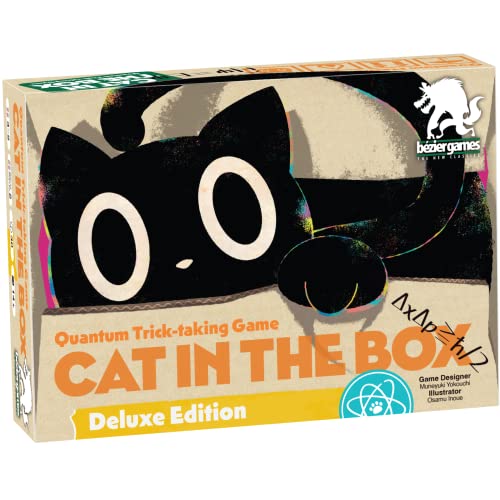 ボードゲーム 英語 アメリカ 海外ゲーム Cat in the Box Deluxe Edition Game by Bezier Games | Quantum Trick Taking Strategy Card Game for 2 to 5 Players | Innovative Logic and Prediction Gameplay for Ages 10 Plusボードゲーム 英語 アメリカ 海外ゲーム｜angelica