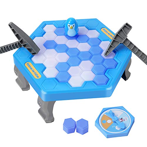 ゲーム盤競り合い 英語 亜米利加 外国で競り合い SS Save Penguin On Ice Game, Penguin Trap Break ice Activate Family Party Ice Breaking Kids Puzzle Table Knock Blockゲーム盤競り合い 英語 亜米利加 外国で競り合い