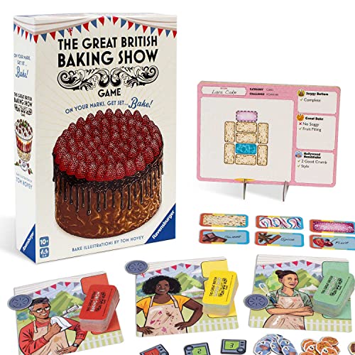 ボードゲーム 英語 アメリカ 海外ゲーム Ravensburger The Great British Baking Show Game - Fun and Fast-Paced Board Game | Perfect for Family and Friends | Great Gift for Gamers and Bakers | Suitable for Ages 10 andボードゲーム 英語 アメリカ 海外ゲーム｜angelica 24,242円