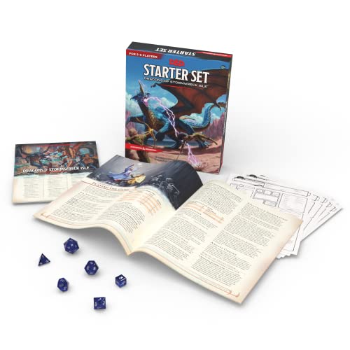 ゲーム盤取り組み 英語 亜米利加 外国で取り組み Dungeons and Dragons Starter Set: Dragons of Stormwreck Isleゲーム盤取り組み 英語 亜米利加 外国で取り組み