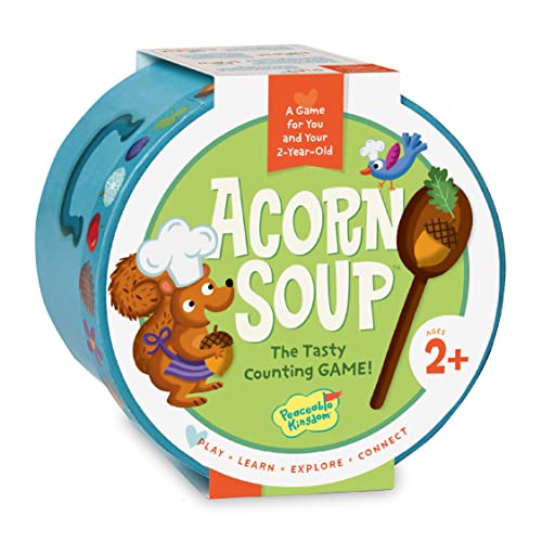 ゲーム盤力くらべ 英語 亜米利加 外国で力くらべ Peaceable Kingdom Acorn Soup Game - Educational Games for Toddlers, Includes Instructions and Parent Guide - 2 Year Old and Upゲーム盤力くらべ 英語 亜米利加 外国で力くらべ