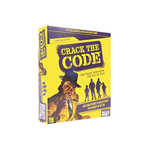 ゲーム盤競り合い 英語 亜米利加 外国で競り合い WHAT DO YOU MEME? Crack The Code ? A Social Deduction Kids Mystery Game Familyゲーム盤競り合い 英語 亜米利加 外国で競り合い
