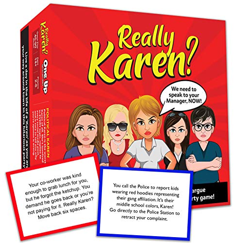 ボードゲーム 英語 アメリカ 海外ゲーム Really Karen? Board Game - Become a Karen as You Argue Your Way Around Town in This Hilarious Party Game. Ages 14 and up.ボードゲーム 英語 アメリカ 海外ゲーム｜angelica