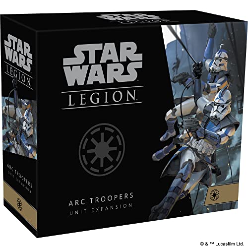 ゲーム盤力くらべ 英語 亜米利加 外国で力くらべ Atomic Mass Games Star Wars: Legion ARC Troopers Unit Expansion - Elite Clone Troopers with Jetpacks! Tabletop Miniatures Strategy Game for Kids \u0026 Adults, Ages 14+, 2 Playersゲーム盤力くらべ 英語 亜米利加 外国で力くらべ