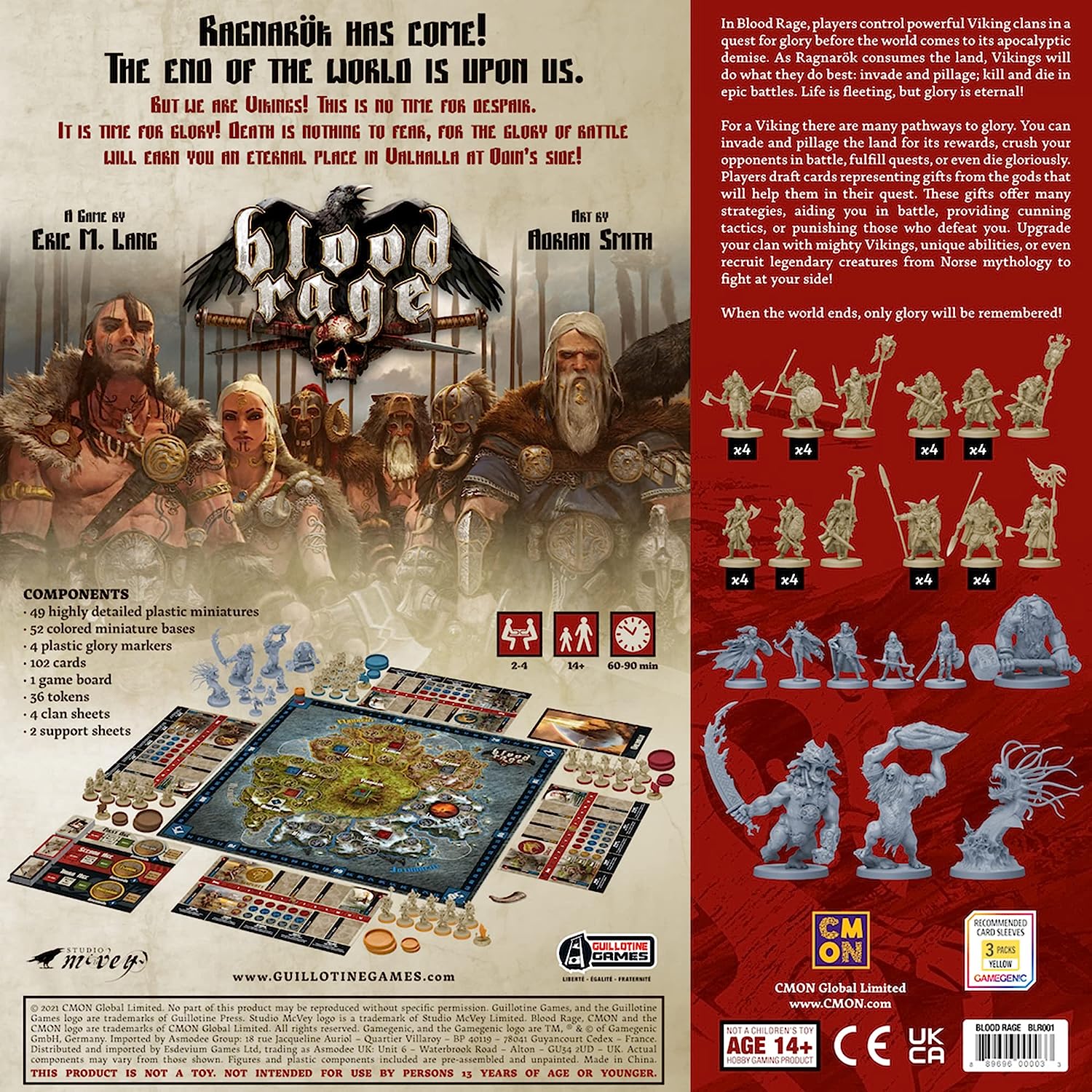 ボードゲーム) Blood rage www.disdukcapil.paserkab.go.id