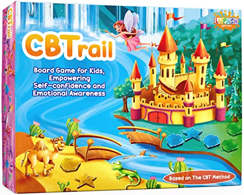 ボードゲーム 英語 アメリカ 海外ゲーム CBTrail Therapy Game for Kids - CBT Emotional Game to Develop Social Skills and Emotional Intelligence - Recovery Board Game for Counselors, Anger, Occupational and Group Theボードゲーム 英語 アメリカ 海外ゲーム｜angelica