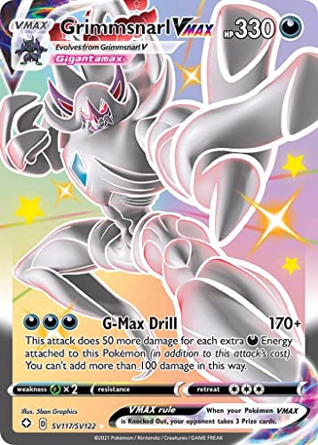 ゲーム盤競り合い 英語 亜米利加 外国で競り合い Grimmsnarl VMAX - SV117/SV122 - Shiny Holo Rare - Shining Fates - NM/Mゲーム盤競り合い 英語 亜米利加 外国で競り合い