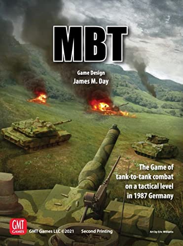 ゲーム盤力くらべ 英語 亜米利加 外国で力くらべ MBT: Game of tank-to-tank combat 1987ゲーム盤力くらべ 英語 亜米利加 外国で力くらべ