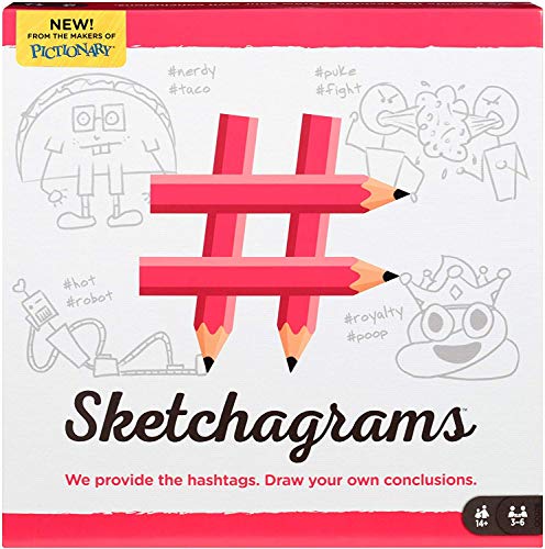 ゲーム盤力くらべ 英語 亜米利加 外国で力くらべ Mattel Games Sketchagramsゲーム盤力くらべ 英語 亜米利加 外国で力くらべ
