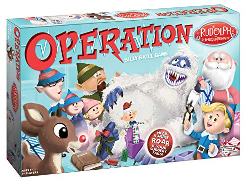 ゲーム盤力くらべ 英語 亜米利加 外国で力くらべ Operation Rudolph The Red Nosed Reindeer | Classic Electronic Board Game | Featuring Bumble the Abominable Snow Monster | Island of Misfit Toys from the Claymation Filmゲーム盤力くらべ 英語 亜米利加 外国で力くらべ