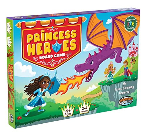 ボードゲーム 英語 アメリカ 海外ゲーム Princess Heroes Board Game - Cooperative Princess Castle Game for Kids Ages 4 and Up - Children Develop New Skills Through Play, Perfect for Family Fun Timeボードゲーム 英語 アメリカ 海外ゲーム|angelica