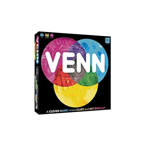 ゲーム盤力くらべ 英語 亜米利加 外国で力くらべ Venn Board Game | Family Game for 2+ Players | Cooperative \u0026 Competitive Gameplay Variations | Creative Word Association Game Featuring Unique Gameplay \u0026 Custom Artwork | Ageゲーム盤力くらべ 英語 亜米利加 外国で力くらべ
