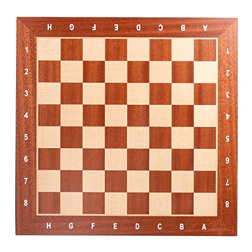 ゲーム盤力くらべ 英語 亜米利加 外国で力くらべ GSE Games \u0026 Sports Expert Professional Tournament Chess Board Only, Sapele \u0026 Maple Inlaid Chessboard, Chess Board for Beginners, Kids, Adults (Extra Large: 21.25\