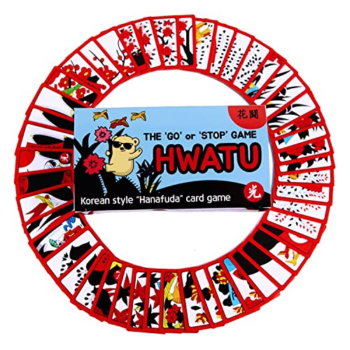 ゲーム盤力くらべ 英語 亜米利加 外国で力くらべ GEEKBEAR Hwatu - Korean Flower Card Game - Hanafuda - Go Stop HWATOO - Godori Game - New Year Board Game - Minari Movie Gameゲーム盤力くらべ 英語 亜米利加 外国で力くらべ