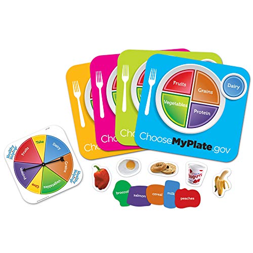 ゲーム盤取り組み 英語 亜米利加 外国で取り組み Learning Resources Healthy Helpings A Myplate Game, 2-4 Players, 56 Piece Set, Ages 4+ゲーム盤取り組み 英語 亜米利加 外国で取り組み