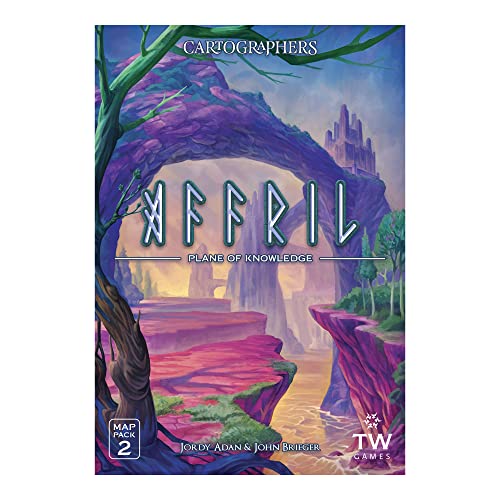 ボードゲーム 英語 アメリカ 海外ゲーム Cartographers: Map Pack 2, Affril | Expansion for The Award-Winning Game of Map Drawing | Strategy Flip and Write Fantasy Board Game | Family Board Game for 1-75 Players Agesボードゲーム 英語 アメリカ 海外ゲーム｜angelica