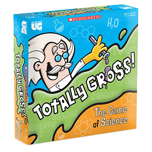 ボードゲーム 英語 アメリカ 海外ゲーム University Games, Scholastic Totally Gross Game of Science Including Real Slime, for 2 to 4 Players Ages 6 and Upボードゲーム 英語 アメリカ 海外ゲーム｜angelica