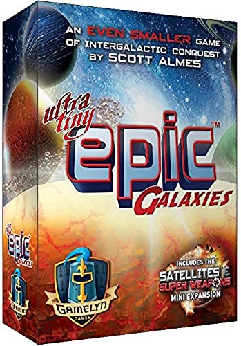 ゲーム盤力くらべ 英語 亜米利加 外国で力くらべ Ultra Tiny Epic Galaxies ? Pocket-Sized Space Empire Game, Solo or 1-5 Players, Ages 14+, Strategic Dice Rolling \u0026 Worker Placement Gameゲーム盤力くらべ 英語 亜米利加 外国で力くらべ