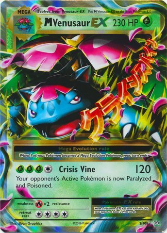 ボードゲーム 英語 アメリカ 海外ゲーム Pokemon - M/Mega Venusaur-EX (2/108) - XY Evolutions - Holoボードゲーム 英語 アメリカ 海外ゲーム｜angelica 12,663円