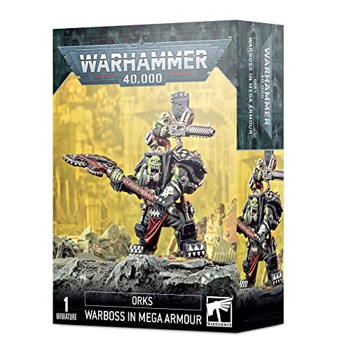 ボードゲーム 英語 アメリカ 海外ゲーム Games Workshop - Warhammer 40,000 - Orks: Ork Warboss in Mega Armourボードゲーム 英語 アメリカ 海外ゲーム｜angelica 14,543円