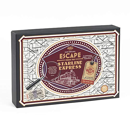 ボードゲーム 英語 アメリカ 海外ゲーム Escape from The Starline Express - Escape Room Game - Multiplayer Brain-Teasing Game / Escape The Room Game by Professor Puzzle.ボードゲーム 英語 アメリカ 海外ゲーム|angelica