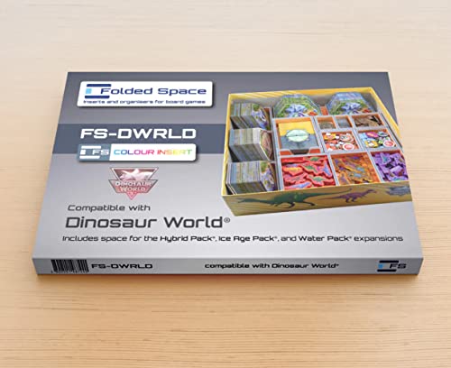 ゲーム盤力くらべ 英語 亜米利加 外国で力くらべ Folded Space Box Insert Color: Dinosaur Worldゲーム盤力くらべ 英語 亜米利加 外国で力くらべ