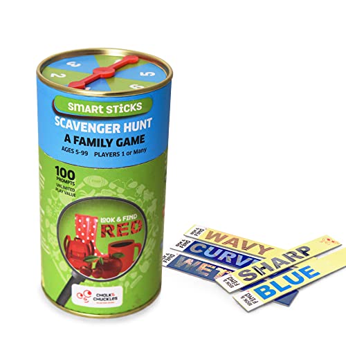 ゲーム盤競り合い 英語 亜米利加 外国で競り合い Chalk \u0026 Chuckles Scavenger Hunt Game for Kids Ages 4-8, 8-12 Years, Fun Family Game, Indoor and Outdoor Activitiesゲーム盤競り合い 英語 亜米利加 外国で競り合い