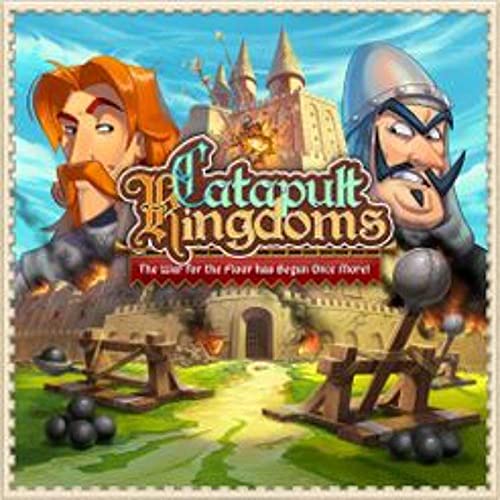 ゲーム盤力くらべ 英語 亜米利加 外国で力くらべ Vesuvius Media Catapult Kingdoms Board Game (KICKSTARTER Exclusive) Ready, aim, Launch The catapults ? Knock Down All Your opponent\u0027s Troops to Winゲーム盤力くらべ 英語 亜米利加 外国で力くらべ